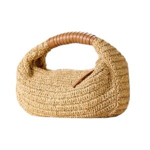 Cleobella Handbags Julia Raffia Hobo, Size OS